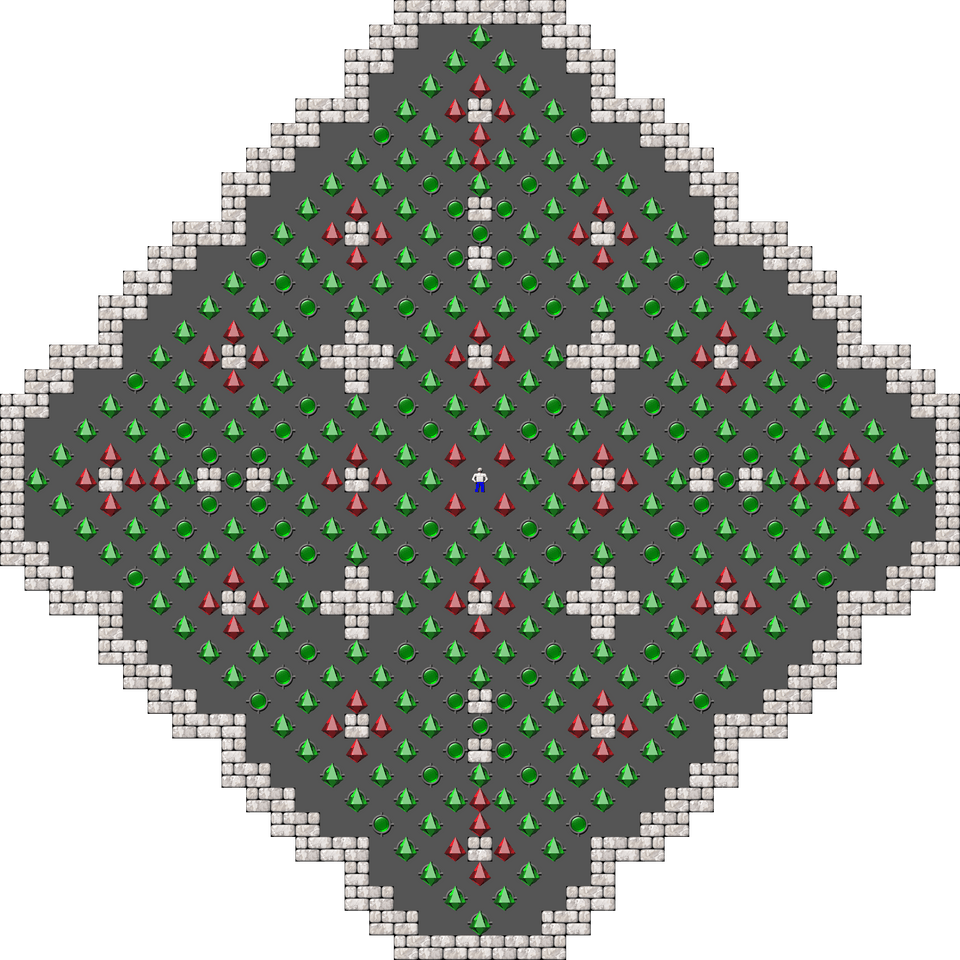 Sokoban Sasquatch 07 Arranged level 127